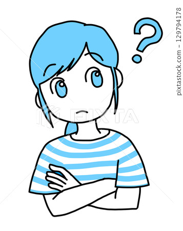 Wondering woman (blue) Wondering woman (blue) 129794178