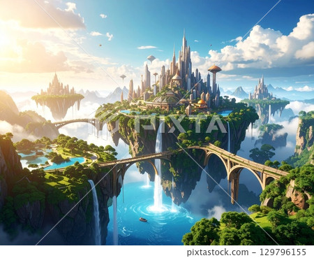 異世界的浮空島國 129796155