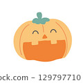 微笑南瓜萬聖節材料 129797710