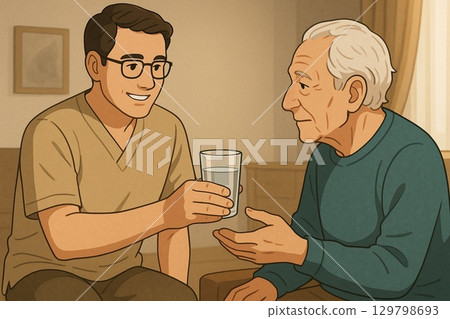提供飲料的善意舉動 129798693