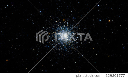 Messier 15 globular cluster shining in the dark universe 129801777