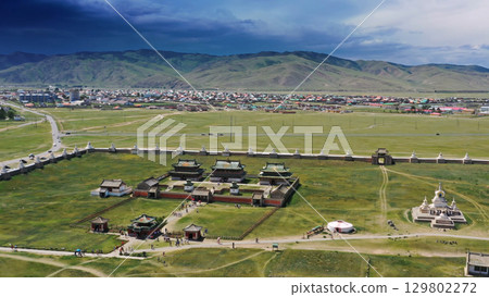 Kharkhorin Erdene Zuu Monastery in Mongolia 129802272