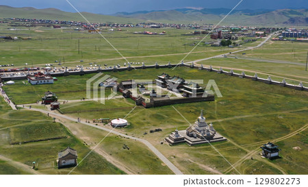 Kharkhorin Erdene Zuu Monastery in Mongolia Kharkhorin Erdene Zuu Monastery in Mongolia 129802273