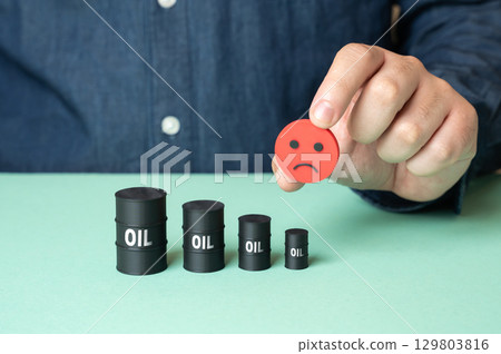 Decrease in oil production. Decrease in sales volumes. Market deficit. Rising prices. Decrease in oil production. Decrease in sales volumes. Market deficit. Rising prices. 129803816