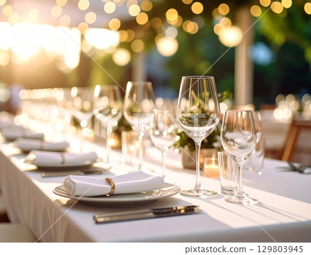 結婚宴會站點圖像 129803945