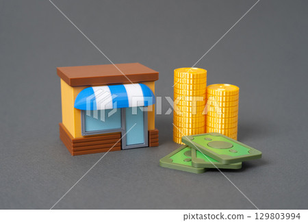 The store brings in profit and fills the budget with taxes. Growth of retail trade The store brings in profit and fills the budget with taxes. Growth of retail trade 129803994