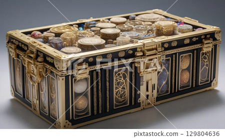 Gilded Treasure Chest Collection. 129804636