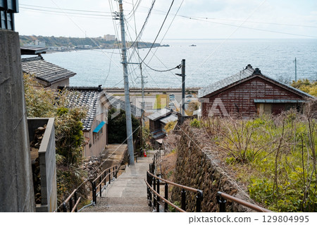 佐渡島的街道 佐渡島的街道 129804995