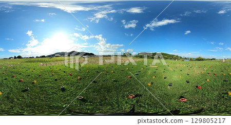 Lanterns at the Wabuchi Summer Festival VR 129805217