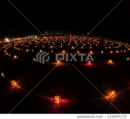 Lanterns at the Wabuchi Summer Festival Lanterns at the Wabuchi Summer Festival 129805233