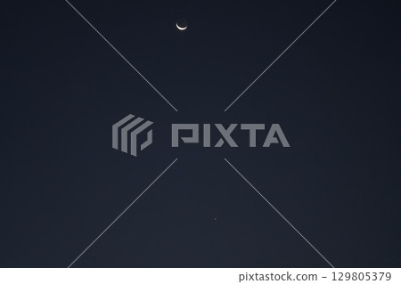 月亮、金星和木星正在接近 129805379