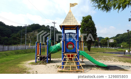 Mizunami City Park playground equipment 129805803