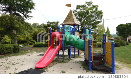 Mizunami City Park playground equipment Mizunami City Park playground equipment 129805804