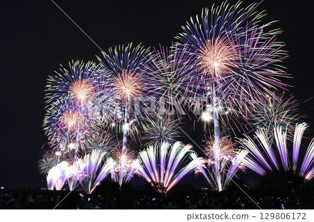 Maebashi fireworks festival Maebashi fireworks festival 129806172