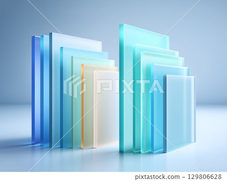 美觀的透光壓克力板(材料、設計、建築材料) 美觀的透光壓克力板(材料、設計、建築材料) 129806628