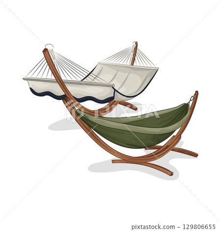 Illustration of Hammock 129806655