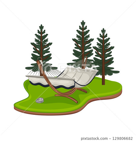 Illustration of Hammock 129806682