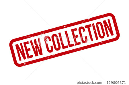 New Collection Rubber Stamp. Red New Collection Rubber Grunge Stamp Seal Vector Illustration - Vector New Collection Rubber Stamp. Red New Collection Rubber Grunge Stamp Seal Vector Illustration - Vector 129806871