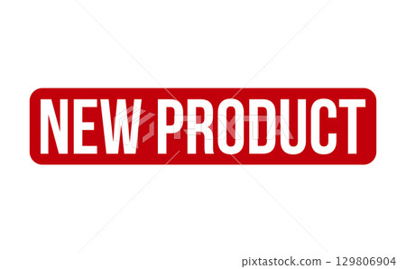 New Product Rubber Stamp. Red New Product Rubber Grunge Stamp Seal Vector Illustration - Vector 129806904