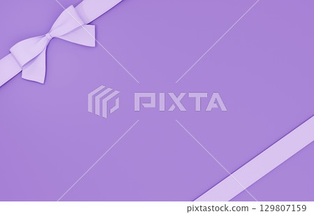 3D material_ribbon_purple 129807159