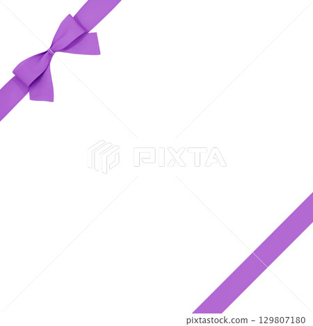 3D材質_絲帶_紫色 3D材質_絲帶_紫色 129807180