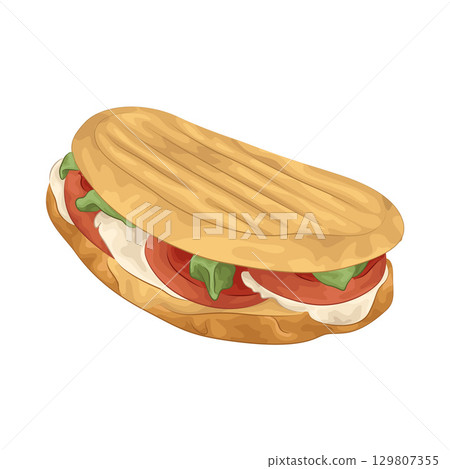 Illustration of Sandwich  129807355