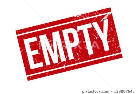 Empty Rubber Grunge Stamp Seal Vector Illustration 129807643