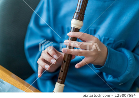 錄音機 兒童 孩子 129807684