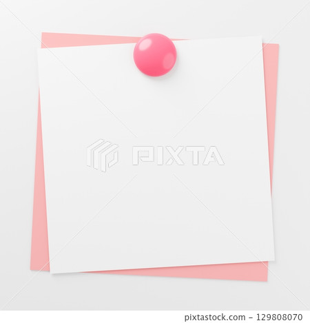 3D背景材質_磁鐵_紙_粉紅色 129808070