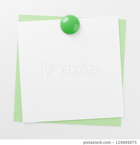 3D background material_magnet_paper_green 129808073