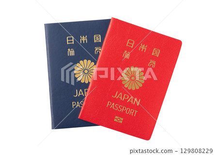 透明背景（png）護照（日本） 129808229