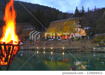 Hida Folkcraft Village/Hida no Sato (Light up) Hida Folkcraft Village/Hida no Sato (Light up) 129808412