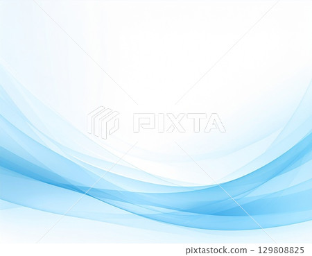 淺藍色和白色水彩漸層摘要背景商業影片的數位設計影像 129808825