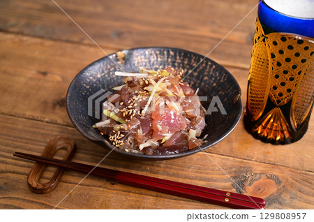 Seared Yellowfin Tuna 129808957