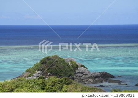 [Ishigaki Island, Okinawa Prefecture] Noharazaki Beach 129809021