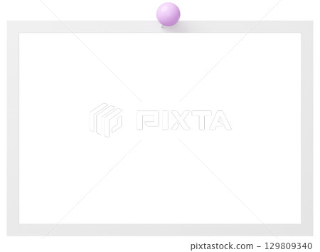 3D背景素材_圖釘_照片 3D背景素材_圖釘_照片 129809340