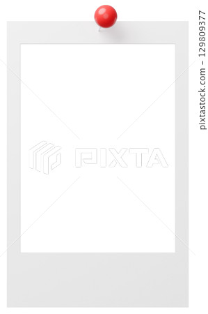 3D background material_thumbtack_photo 3D background material_thumbtack_photo 129809377