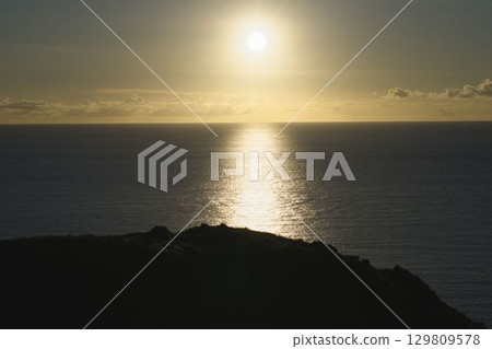 [沖繩縣石垣島]平久保岬的日落美景 129809578