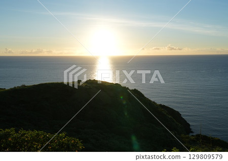[沖繩縣石垣島]平久保岬的日落美景 129809579