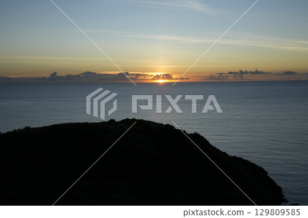 [沖繩縣石垣島]平久保岬的日落美景 129809585