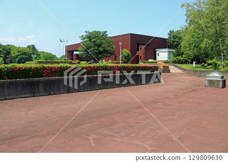 Iwate Prefectural Museum, main building exterior 129809630
