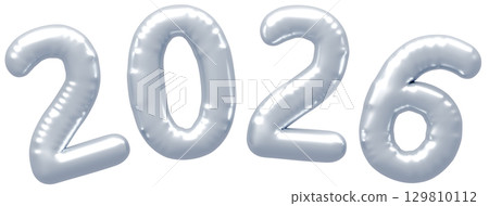 3D image_Balloon_2026_Silver 129810112