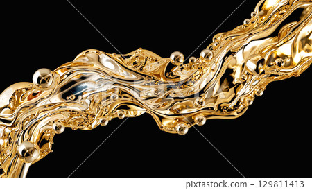 Gold and silver Gold and silver 129811413