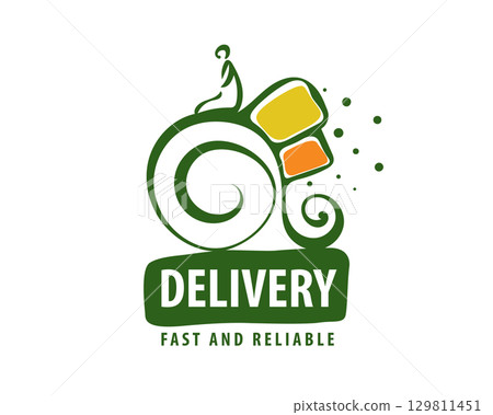 Logo Design for a Fast and Reliable Delivery Service with a Focus on Quality and Speed 129811451