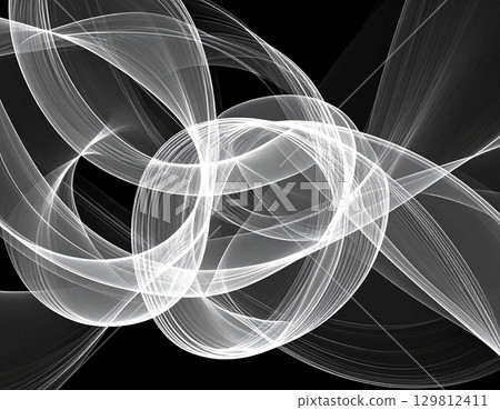 White light abstract curve art background White light abstract curve art background 129812411