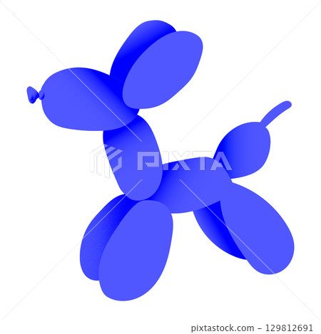 彩色氣球狗插畫。顏色可選。 | 氣球狗,氣球,狗,顏色 彩色氣球狗插畫。顏色可選。 | 氣球狗,氣球,狗,顏色 129812691