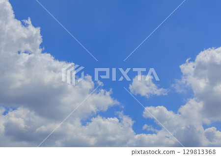 Beautiful summer sky Beautiful summer sky 129813368