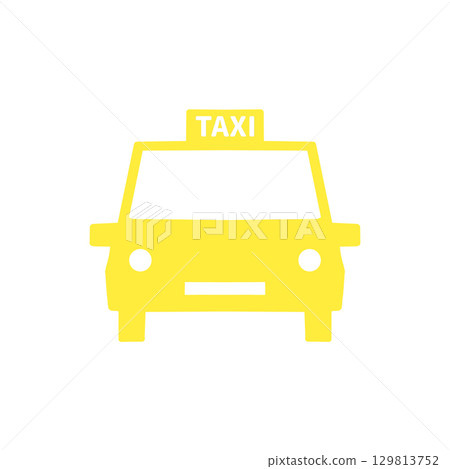 Taxi Icon Taxi Icon 129813752