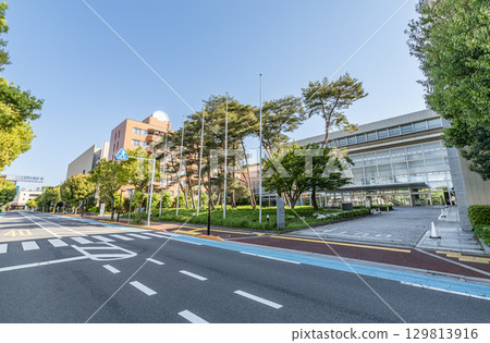 茨城縣筑波市陽光明媚的筑波國際會議中心 (Epochal Tsukuba) 茨城縣筑波市陽光明媚的筑波國際會議中心 (Epochal Tsukuba) 129813916