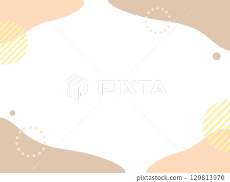 Autumn color fluid frame Autumn color fluid frame 129813970